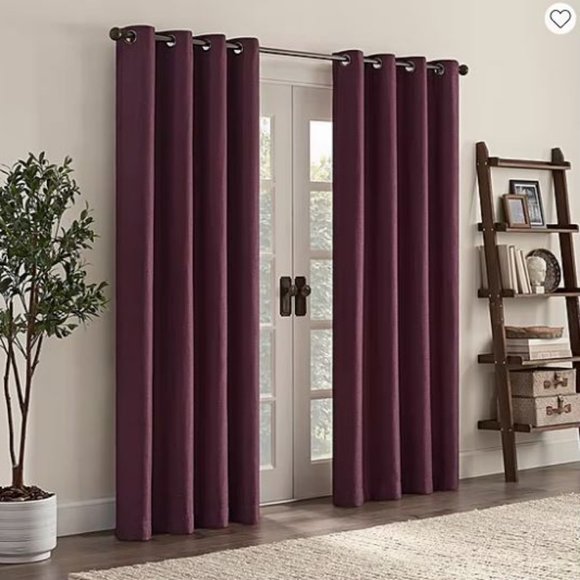 Eclipse Ambiance Texture, Absolute Zero Blackout, Window Panels (Set of 2) - Picture 10 of 13